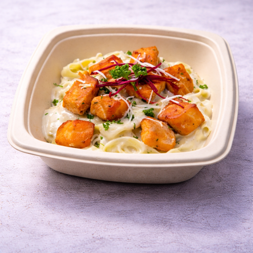 SALMON FETTUCCINI PASTA